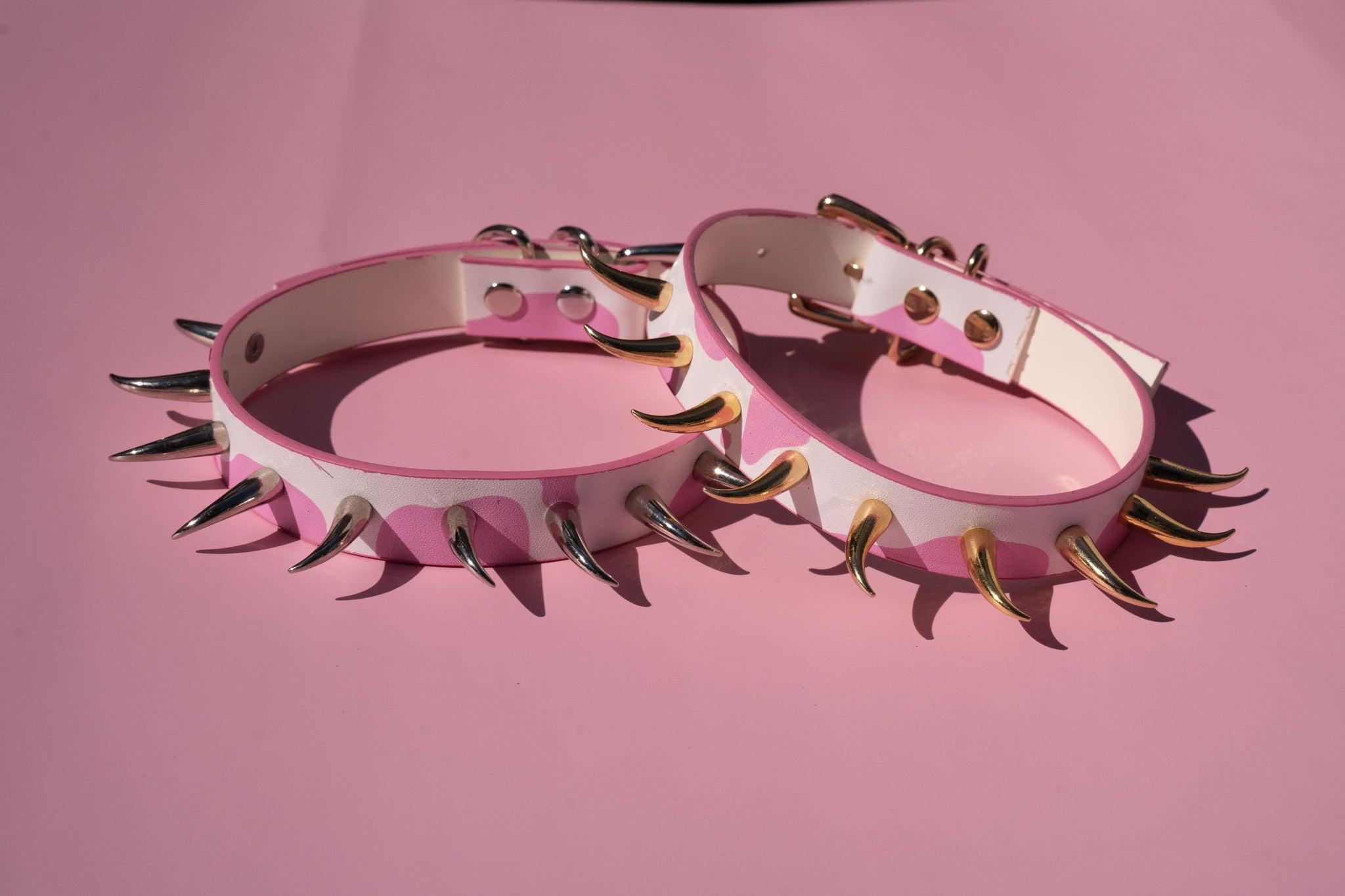 Strawberry Cow spiked choker